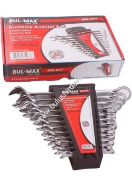 Kombine Anahtar Seti 12 Li BMX-4577