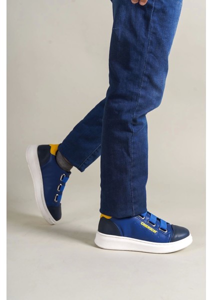 1007 Montana Çocuk Ayakkabı Lacivert-Mavi-Sarı fiyatları