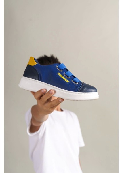 1007 Montana Çocuk Ayakkabı Lacivert-Mavi-Sarı fırsatları