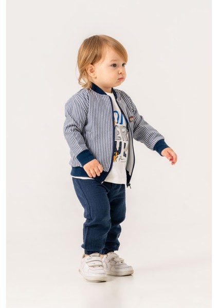 Erkek Bebek Çizgili Üçlü Spor Takım fiyatları