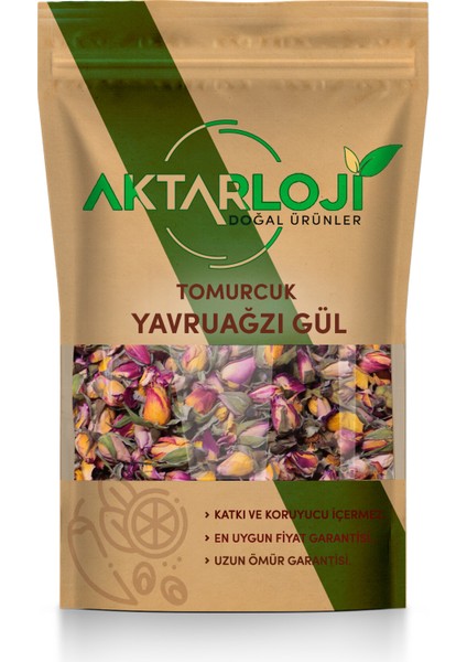 Yavruağzı Tomurcuk Gül Kurusu 10 gr