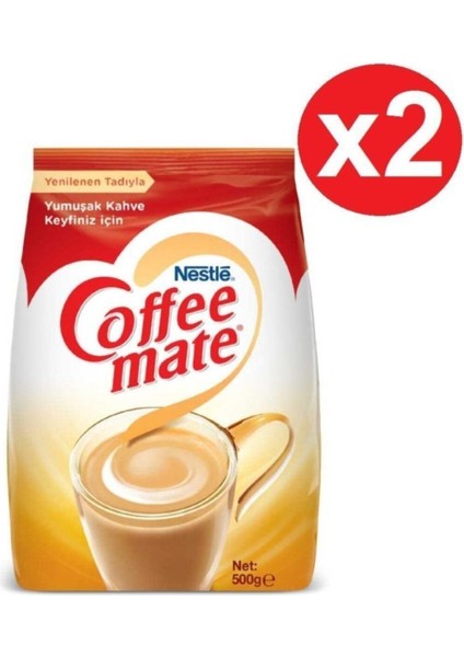 Coffee Mate Süt Tozu - Kahve Kreması - 500 gr x 2 Adet