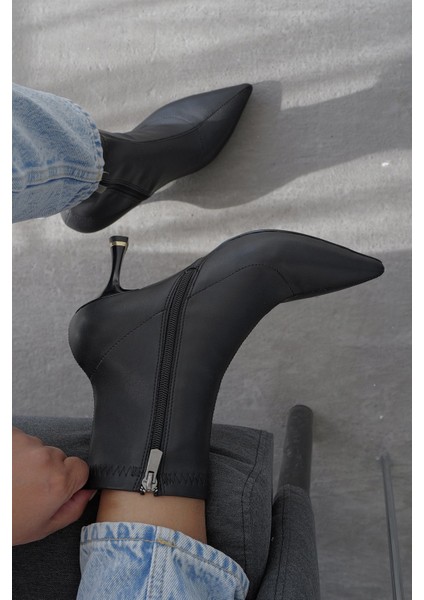 Siyah Streç Topuklu Ayakkabı fiyatları