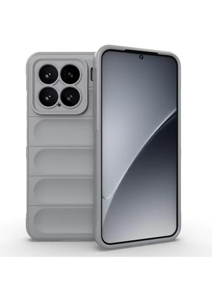 Xiaomi Mi 15 Miami Serisi Darbeye Dayanıklı Silikon Kılıf AL3420