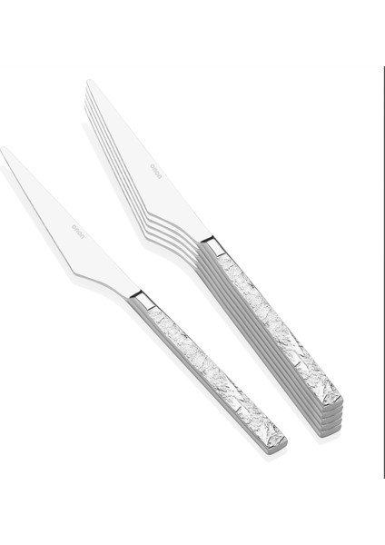 Azur Pasta Bıçak 6'lı 18/10