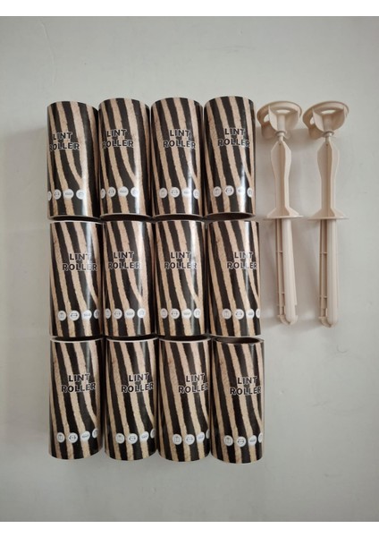 Tüy Toplayıcı 12 Li Yedek Rulo + 2 Aparat 12X60=720 Yaprak