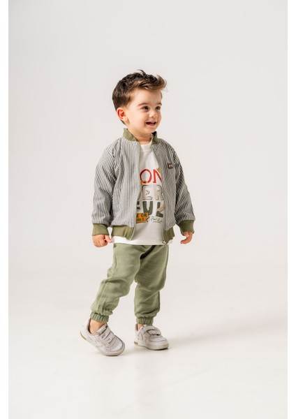 Erkek Bebek Çizgili Üçlü Spor Takım fiyatları
