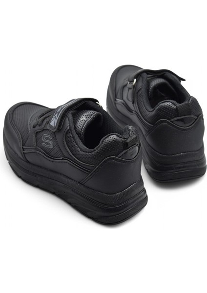101Ç Taban Çocuk Spor Ayakkabı Unisex Çocuk Spor Ayakkabı Cırtlı Çocuk Spor
