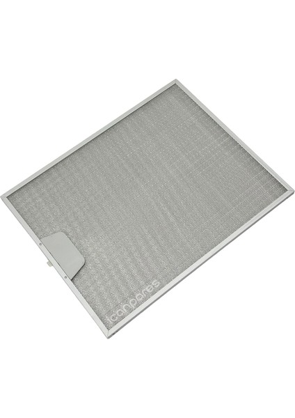 280X351 mm (28.0X35.1 Cm) Tek Tırnaklı Aspiratör Davlumbaz Metal Yağ Filtresi, Bosch Uyumlu DUL63CC55/02
