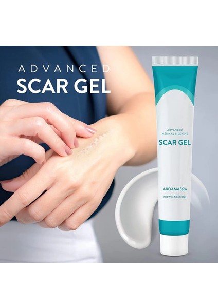 Ileri Seviye Silikon Yara Jeli - Tıbbi Kalitede Keloid, Ameliyat, Yanıklar ve Yaralanmalar Için Jeli