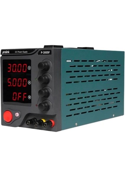 P-3005F 30V 5A Ayarlanabilir Dc Güç Kaynağı;prolink