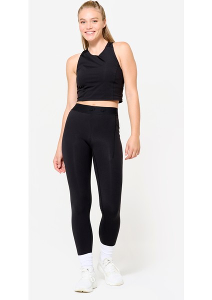 Domyos Kadın Crop Sporcu Atleti - Siyah fiyatları