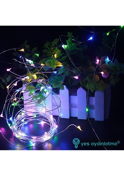 3 Fonksiyonlu 3 Metre Renkli Peri LED