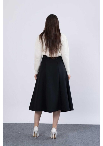 Kadın Çan Model Iç Göstermeyen Balon Etek Puf Scuba Kloş Volan Etek fırsatları