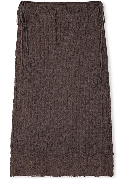Lurex Iplikli Triko Etek IS1250004072074