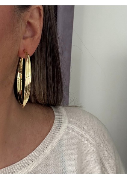 Asimetrik Büyük Halka Küpe modelleri