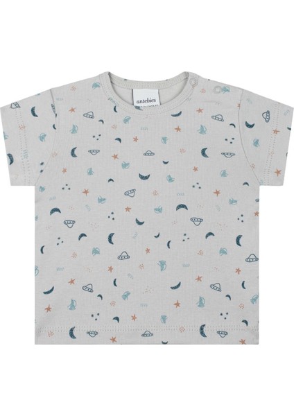 Uzay Tshirt Şortlu Set