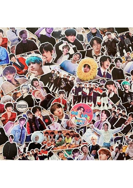 Major Selection Bts Baskılı 100'LÜ Sticker Seti