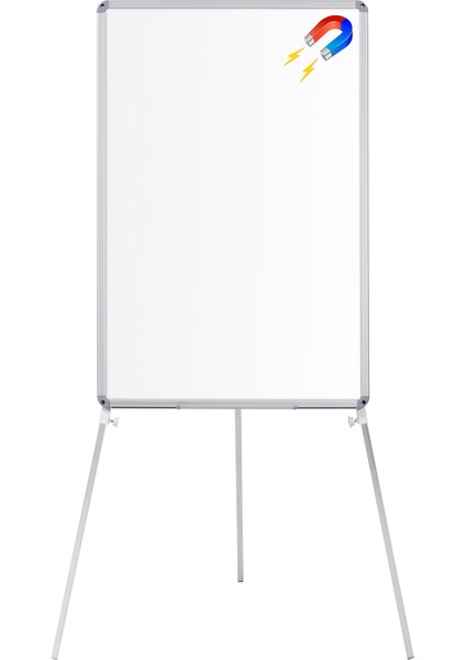 50 cm x 70 cm Teleskopik Ayaklı Manyetik Yazı Tahtası Beyaz fiyatları