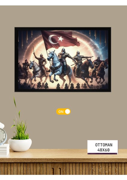 TABLO PAZARI Led Işıklı Tablo - OTTOMAN
