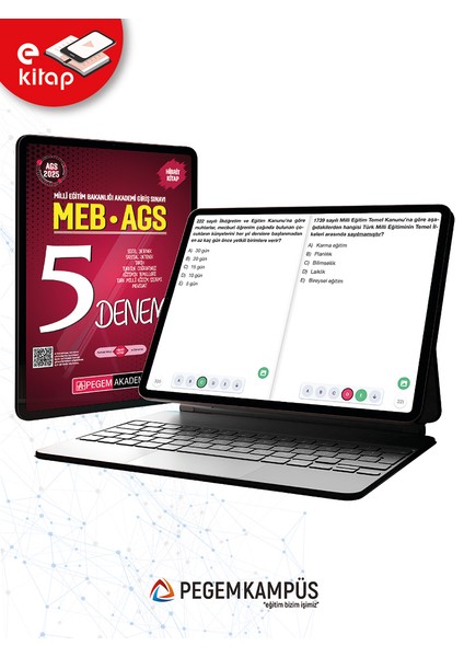 2025 MEB-AGS Tamamı Çözümlü 5 E-Deneme