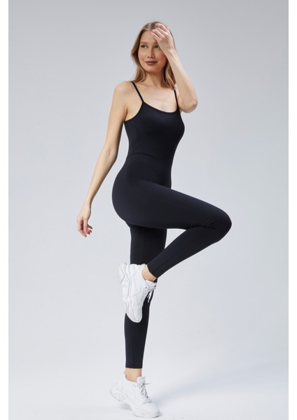 Kadın Sırtı Açık Spor Comfortlux Uzun Tulum indirimleri