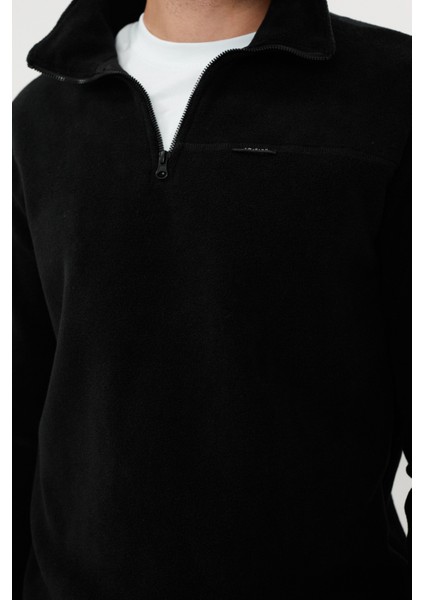 Esw 2882 Yarım Fermuar Dik Yaka Tüylenmez Polar Sweat modelleri