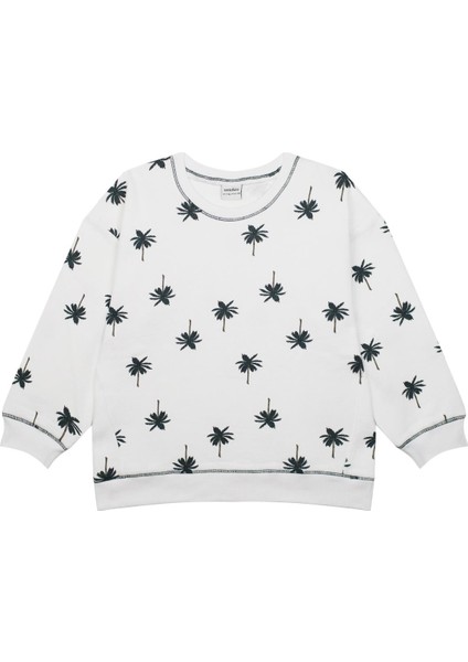 Palmiye Sweatshirt Şort Set modelleri