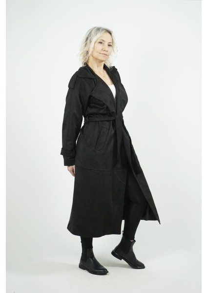 Süet Trençkot indirimleri