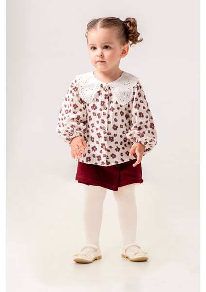 Kız Bebek Fistolu Şort Etek Takım (Külotlu Çorap Hediyeli) fiyatları