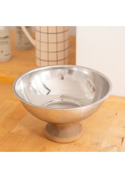 Asimetrik Ahşap Ayaklı 22 cm Sunum Kasesi fiyatları