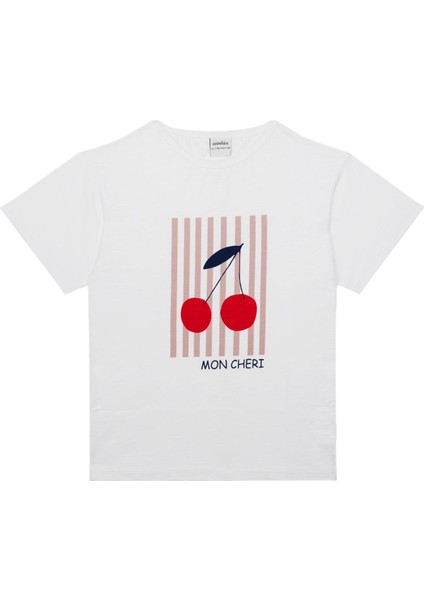 Kiraz Baskılı Tshirt