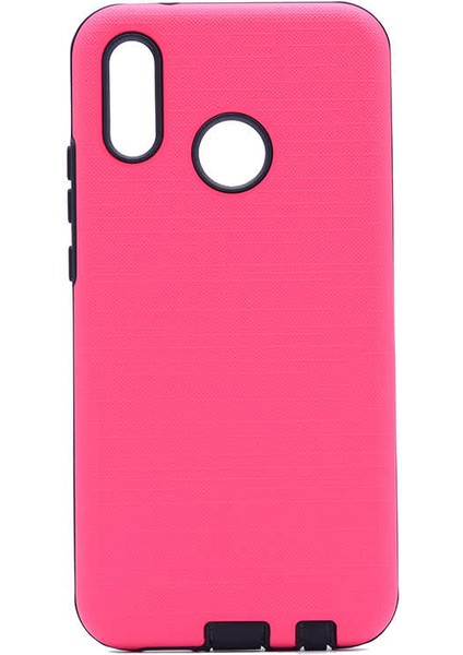 Huawei P20 Lite Uyumlu Kılıf Renkli Sert Özel Tasarım New Youyouvar Silikon Kapak