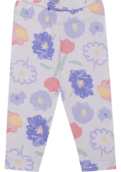 Çiçek Basklı Sweatshirt Tayt Set fırsatları