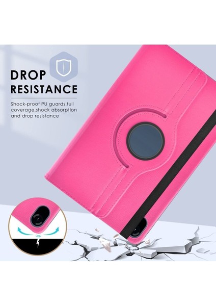 Honor Pad X8A 11 Inç Kılıf 360° Dönebilen Uyku Modlu Standlı Pu Deri Tablet Kapaklı Kılıf indirimleri