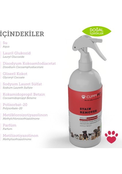 Kedi Leke Temizleyici Sprey 400 ml modelleri