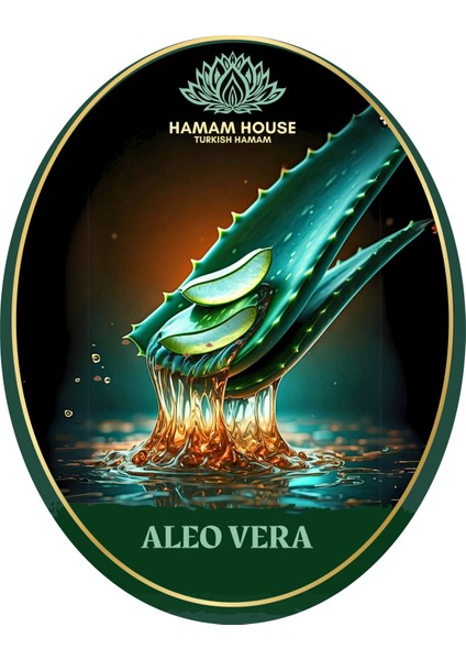Doğal Süngerli Sabun Aloe Vera