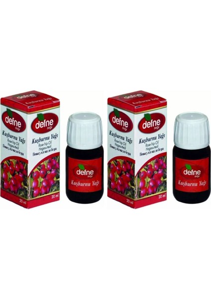 Kuşburnu Yağı 20ml x 2 Adet