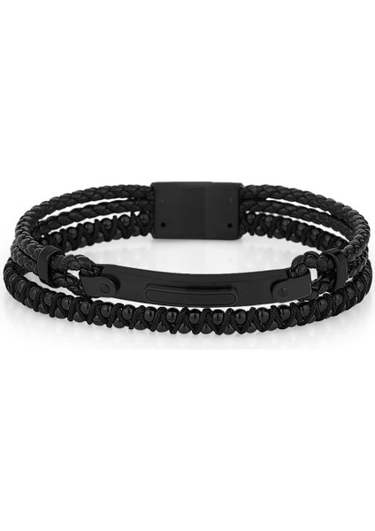 Danıel Kleın Erkek Gerçek Deri Bileklik DKJ.6.10003-2