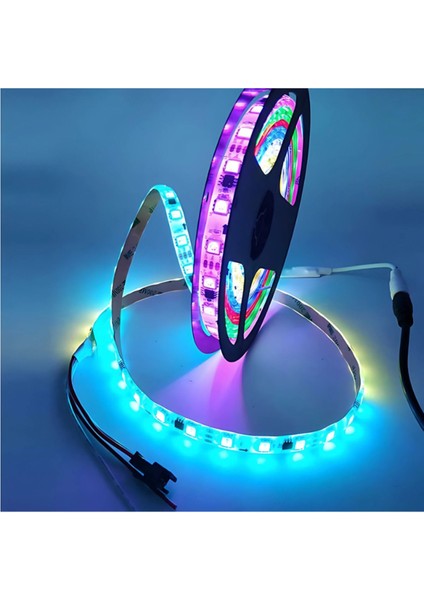 Doraled Şerit LED 12V 9 mm Rgb Adreslenebilir (Koşan Led) 2811 - 5 Metre