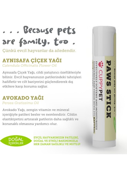 Köpek Pati Stick 5 ml