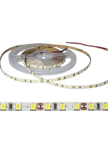 Inoled Şerit LED 12V 6 mm 120 Ledli 5 Metre - 3000K Sarı