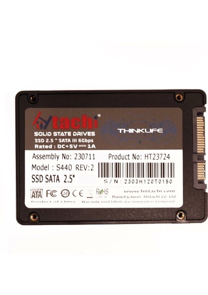 512GB Hiitachi Sata 3 Ultra SSD