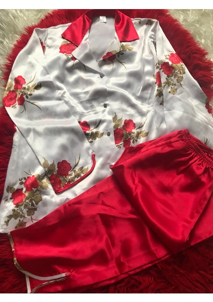 Saten Pijama Takım