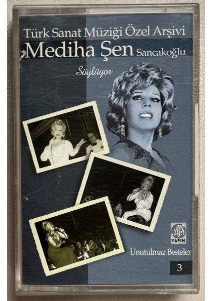 Mediha Şen Sancakoğlu - Türk Sanat Müziği Özel Arşivi (Kaset)