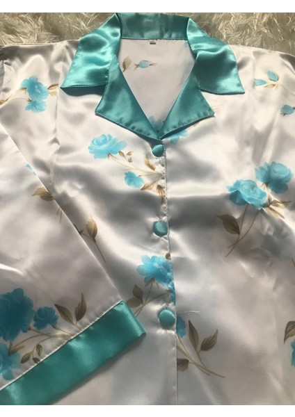 Saten Desenli Pijama Takım fiyatları