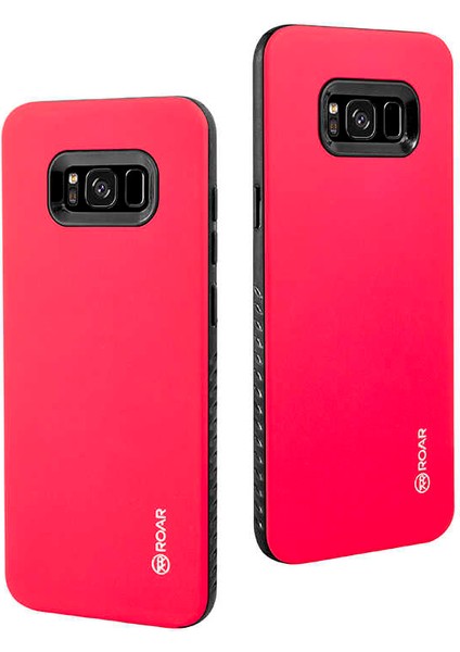 Galaxy S8 Uyumlu Kılıf Mat Pürüzsüz Rico Hybrid Mesheishta Silikon Kapak