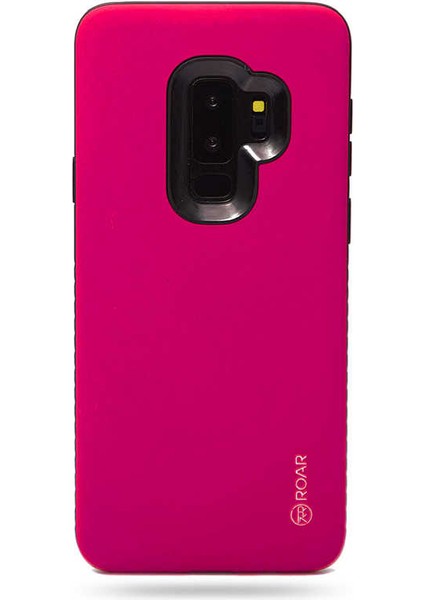 Galaxy S9 Plus Uyumlu Kılıf Mat Pürüzsüz Rico Hybrid Mesheishta Silikon Kapak