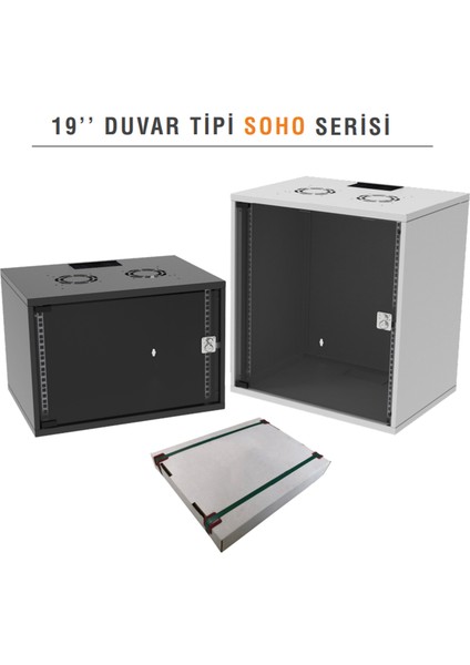 Scspazar 7u 19’’ Soho Duvar Tipi Kabinet W=540MM D=400MM