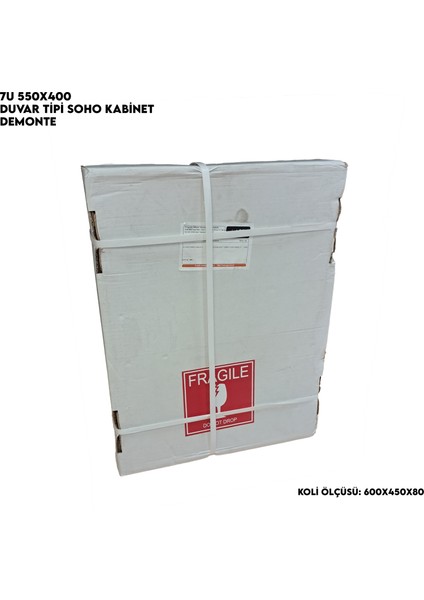 Scspazar 7u 19’’ Soho Duvar Tipi Kabinet W=540MM D=400MM